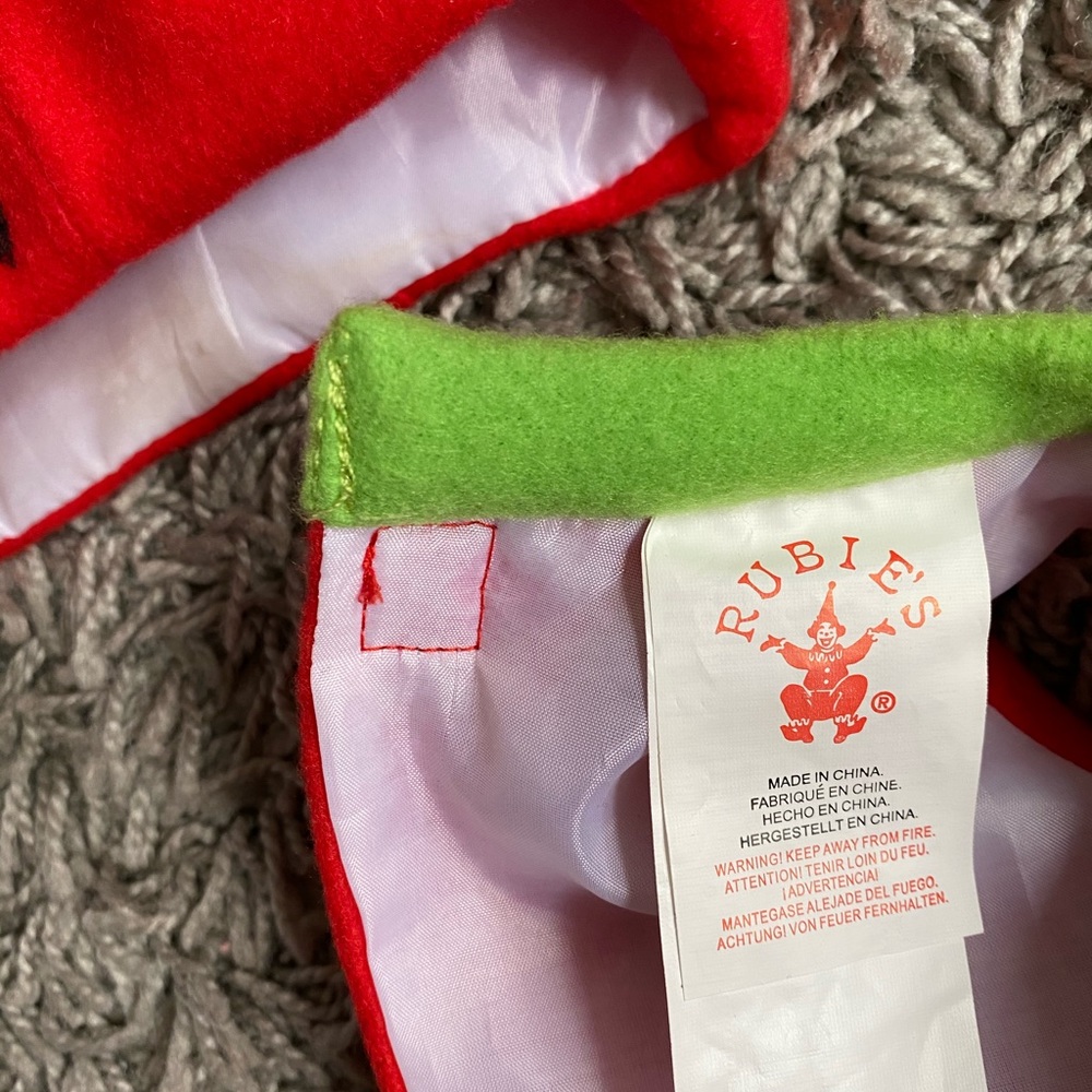 strawberry costume! 12m